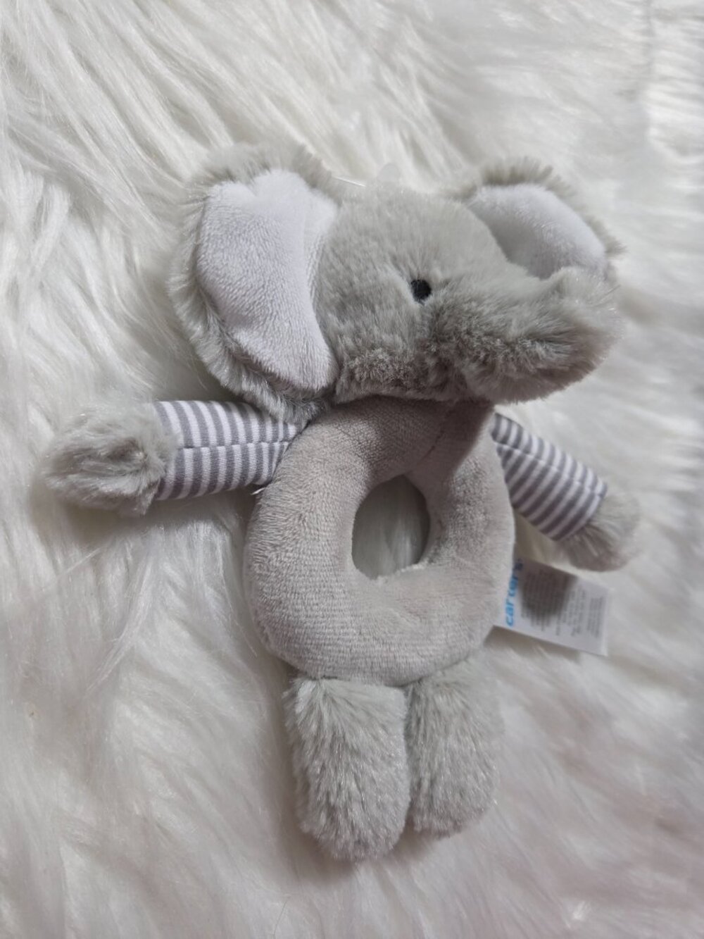 Carter's Elephant Baby Rattle - Picture 5 of 6